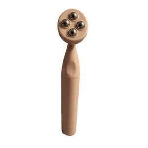 NEW Vibrating Facial Massager 4 Stainless Steel Rollers